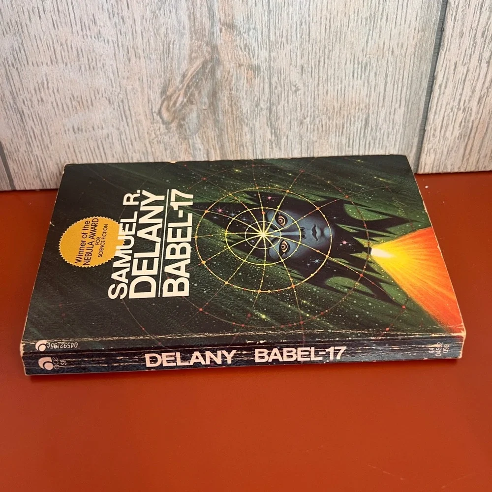 Samuel‎ R Delany Babel-17 Ace Books 1973 Vintage Sci-Fi Paperback Nebula Award